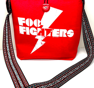 #0001- Foo Fighters Messenger Bag