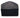 #4001 - Envelope Clutch - Black Quilted Velvet with Black Sparkles (Switch Purse)