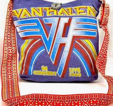 #0011 - Van Halen Messenger Bag (Blue)