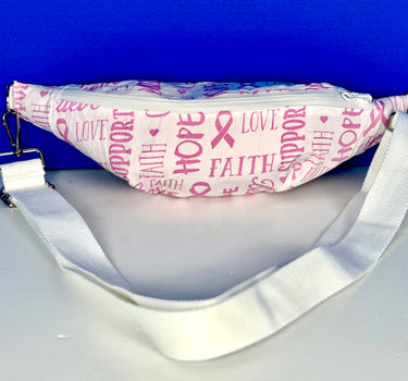 #1021 Faith and Hope (Breast Cancer Awareness) Sling Bag